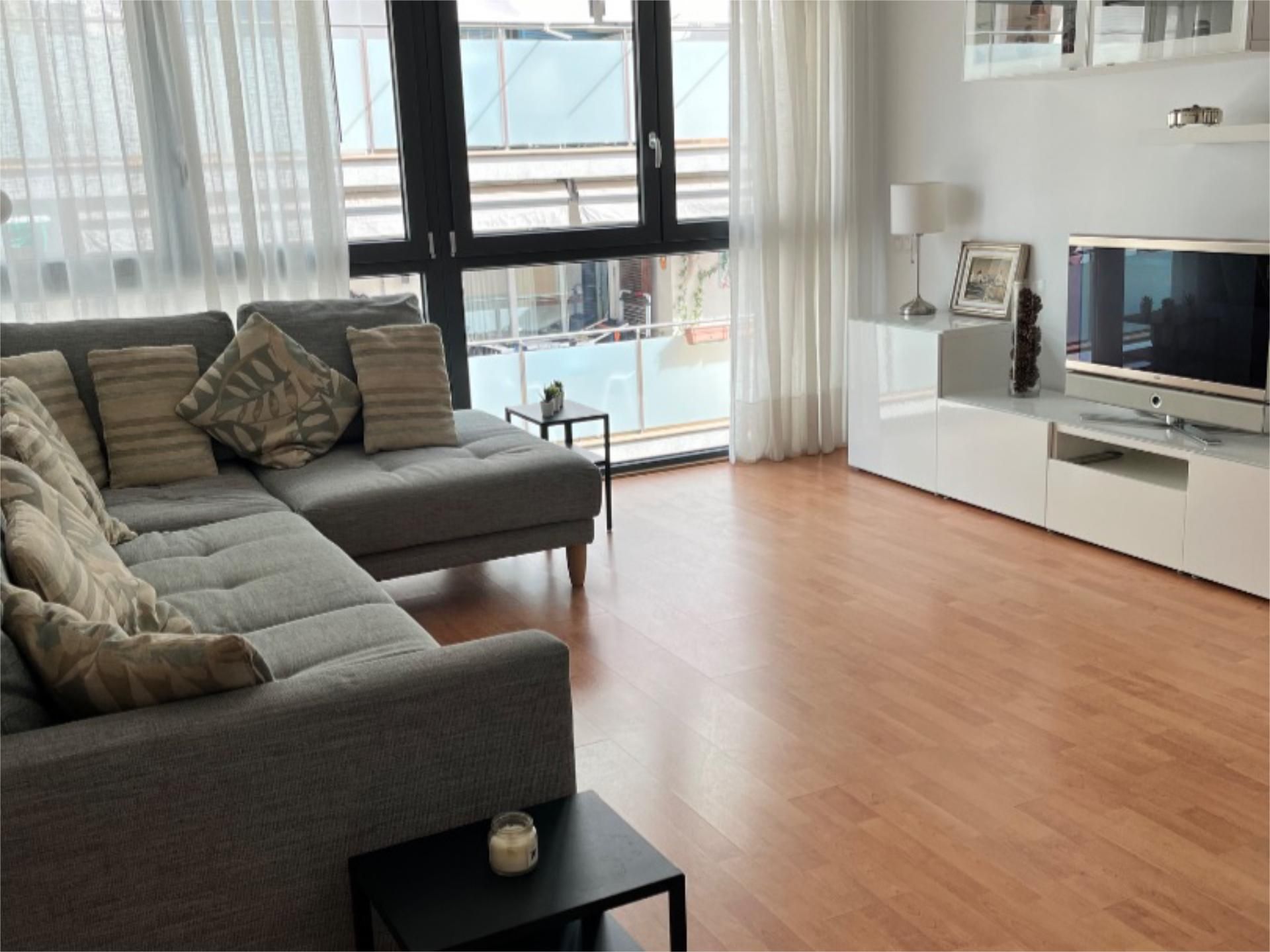 Sala d'estar de Pis en venda en Sitges amb Aire condicionat