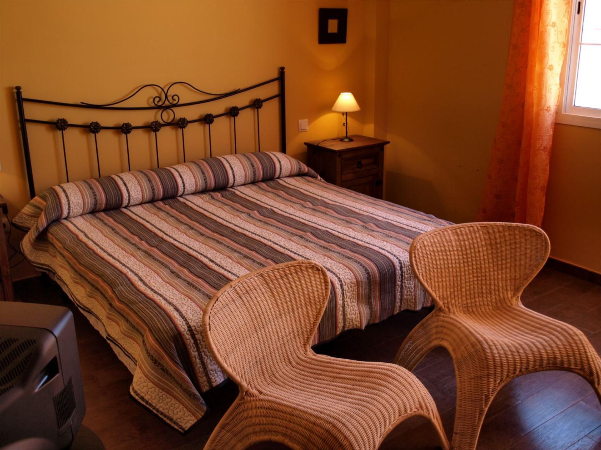 House or chalet to rent in Calle Huertas, 24, Orellana de la Sierra Bedroom of House or chalet to rent in Orellana de la Sierra with Air Conditioner, Heating and Terrace