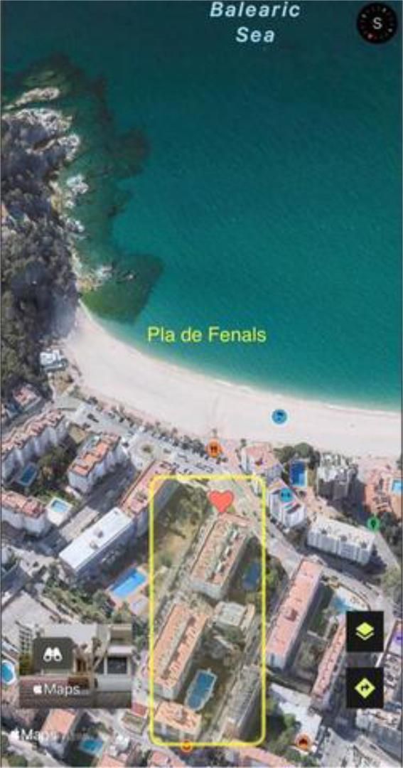 Apartment for sale in Fenals Apartment for sale in Lloret de Mar with Terrace and Swimming Pool
