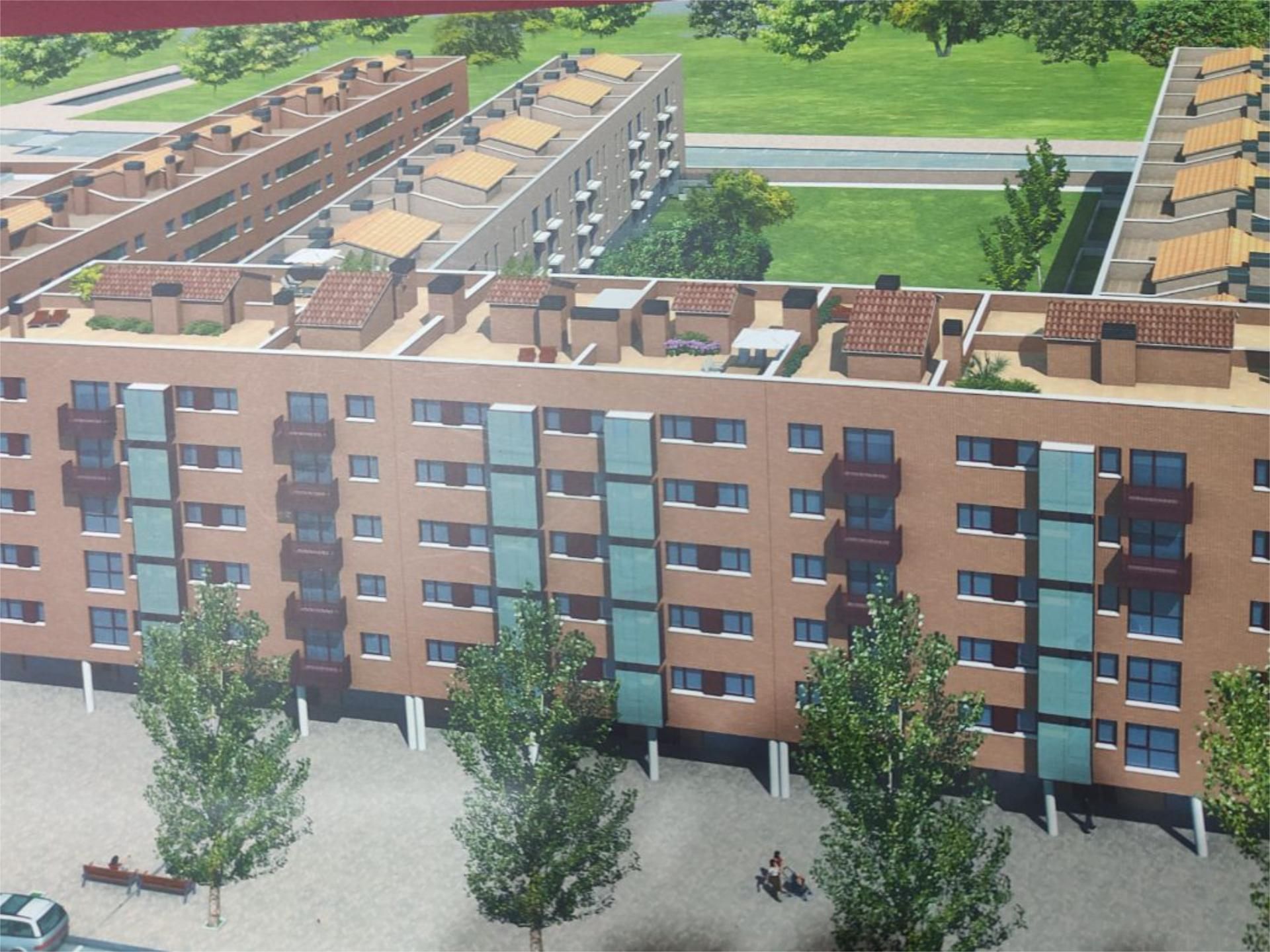 Exterior view of Flat for sale in  Pamplona / Iruña  with Balcony