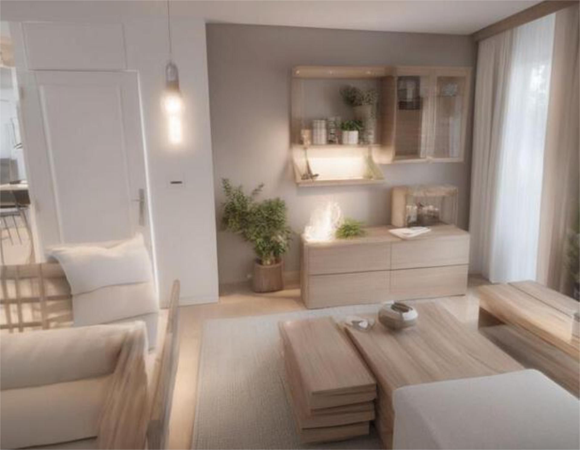 Flat for sale in Ensanche - Sar Living room of Flat for sale in Santiago de Compostela with Heating and Furnished