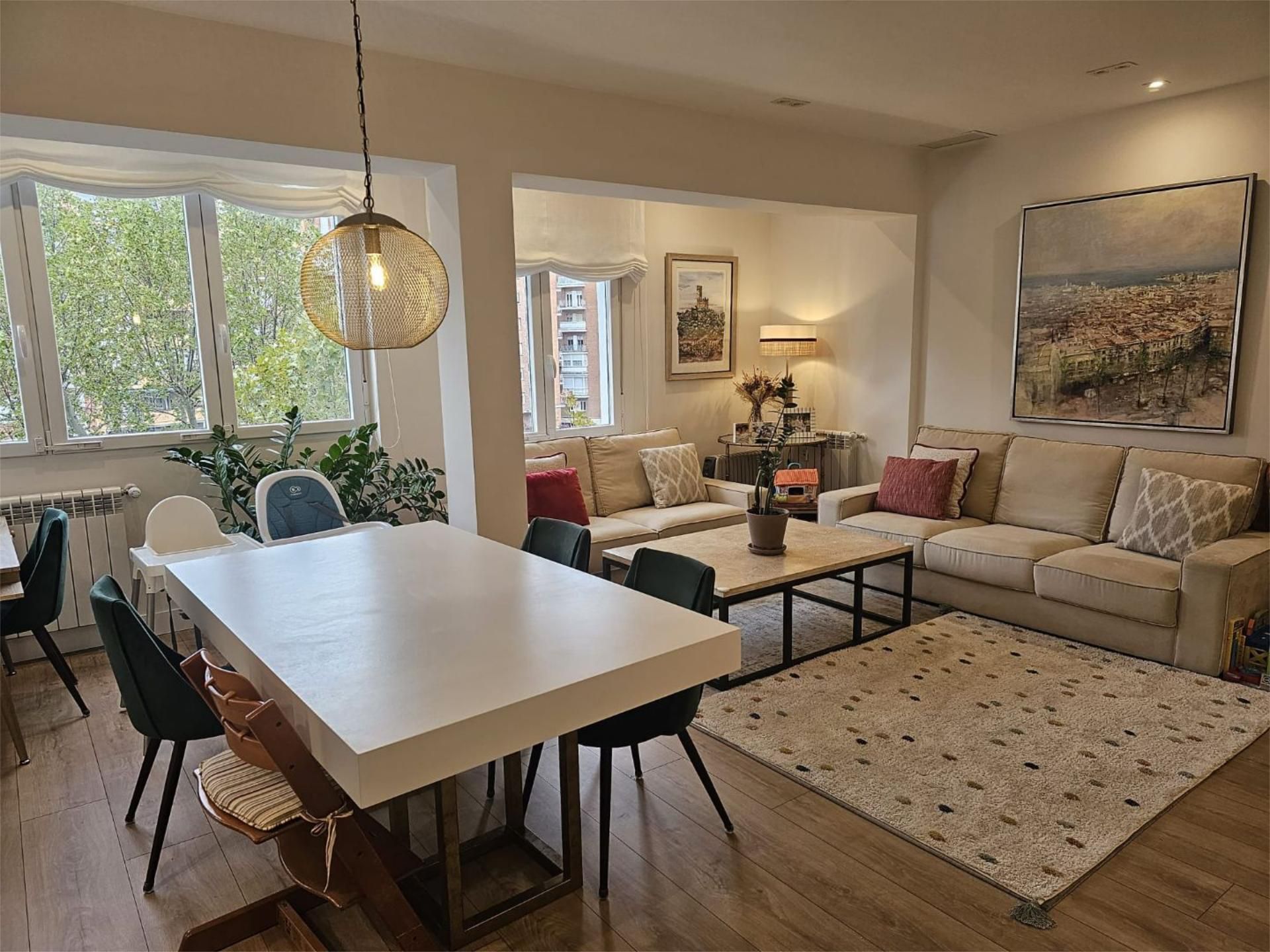 Flat for sale in Castilla Dining room of Flat for sale in Madrid Capital with Air Conditioner and Terrace