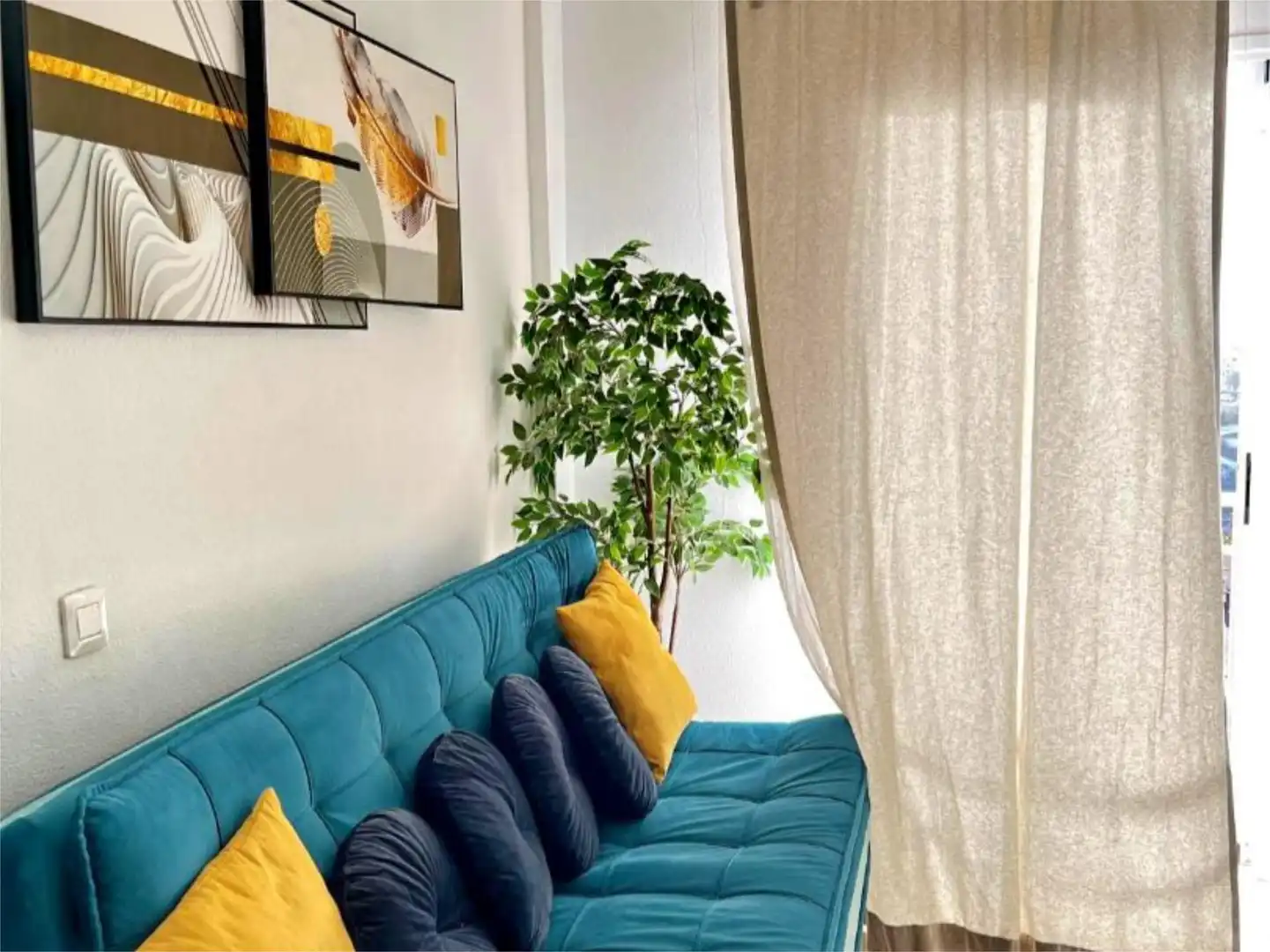 Maisonette zum Verkauf in Calle la Tosca, 5, Callao Salvaje - Playa Paraíso Wohnzimmer von Maisonette zum Verkauf in Adeje mit Terrasse, Schwimmbad und Möbliert