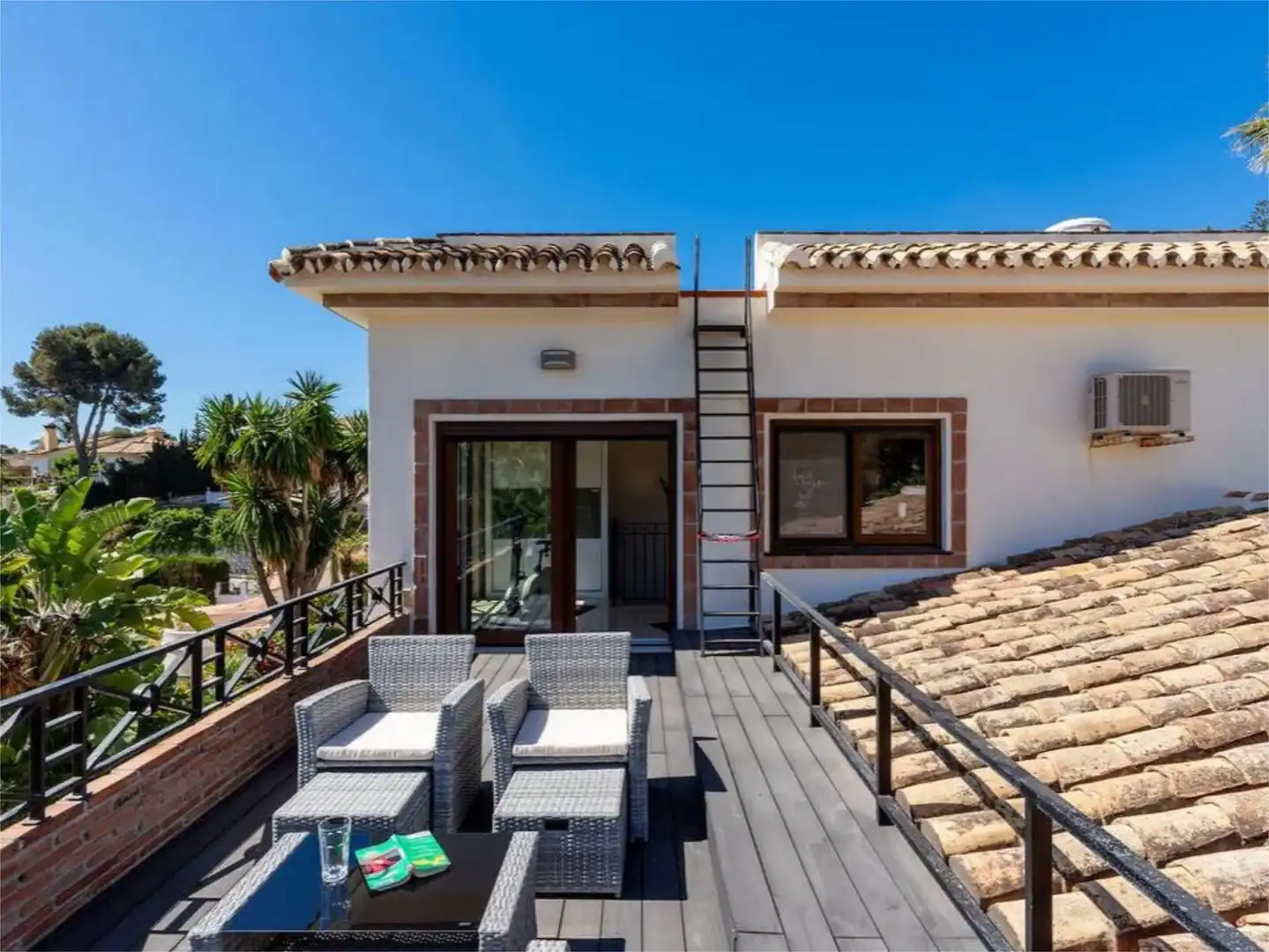 Houses for rent in Calle Chipiona, 14, Riviera del Sol Terrace of Houses for rent in Mijas with Air Conditioner, Private garden and Swimming Pool