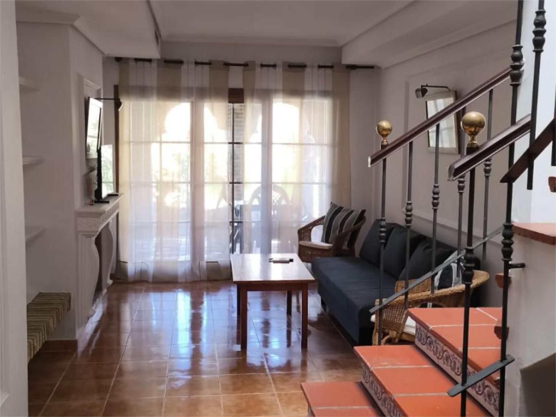 Sala de estar de Apartamento en venta en San Fernando con Aire acondicionado, Terraza y Piscina