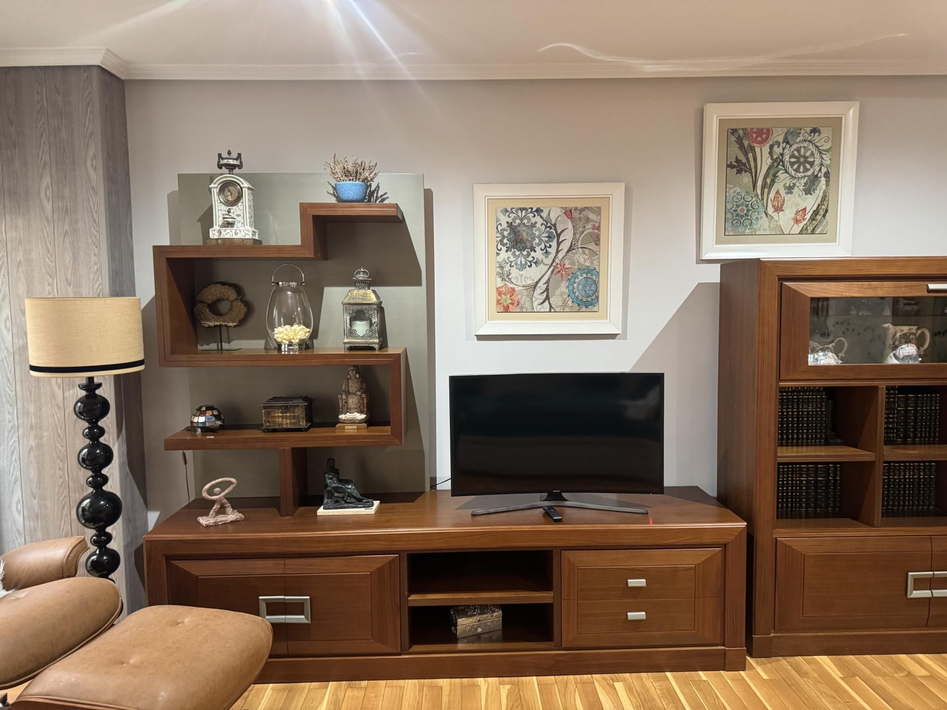 Sala d'estar de Pis en venda en  Almería Capital amb Aire condicionat, Terrassa i Balcó