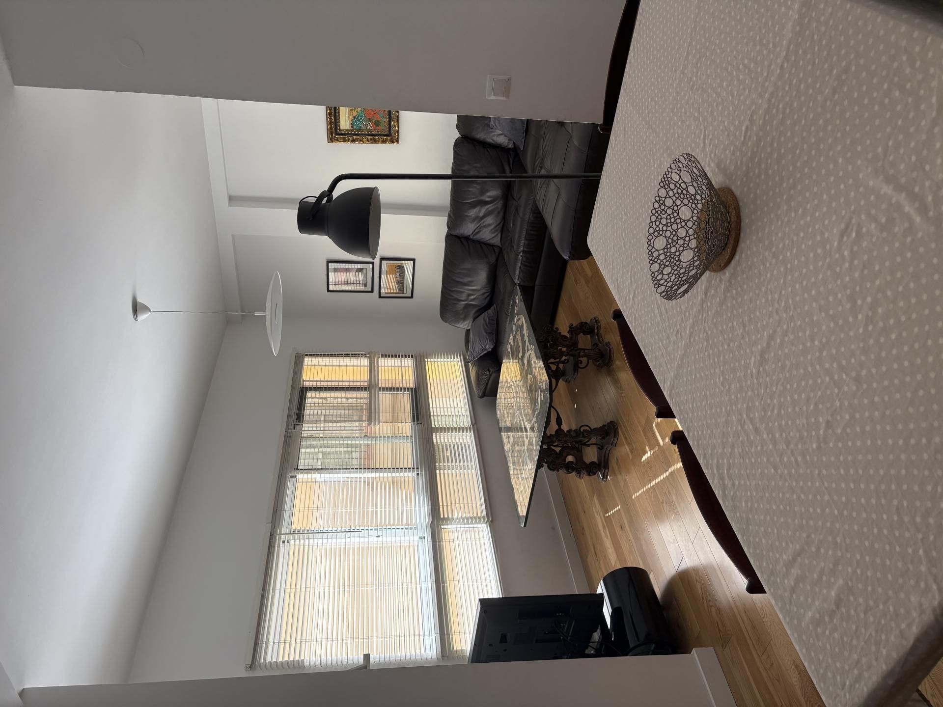 Piso de alquiler en Calle Pedro de Toledo, 4, Centro Histórico Sala de estar de Piso de alquiler en Málaga Capital con Aire acondicionado, Parquet y Amueblado