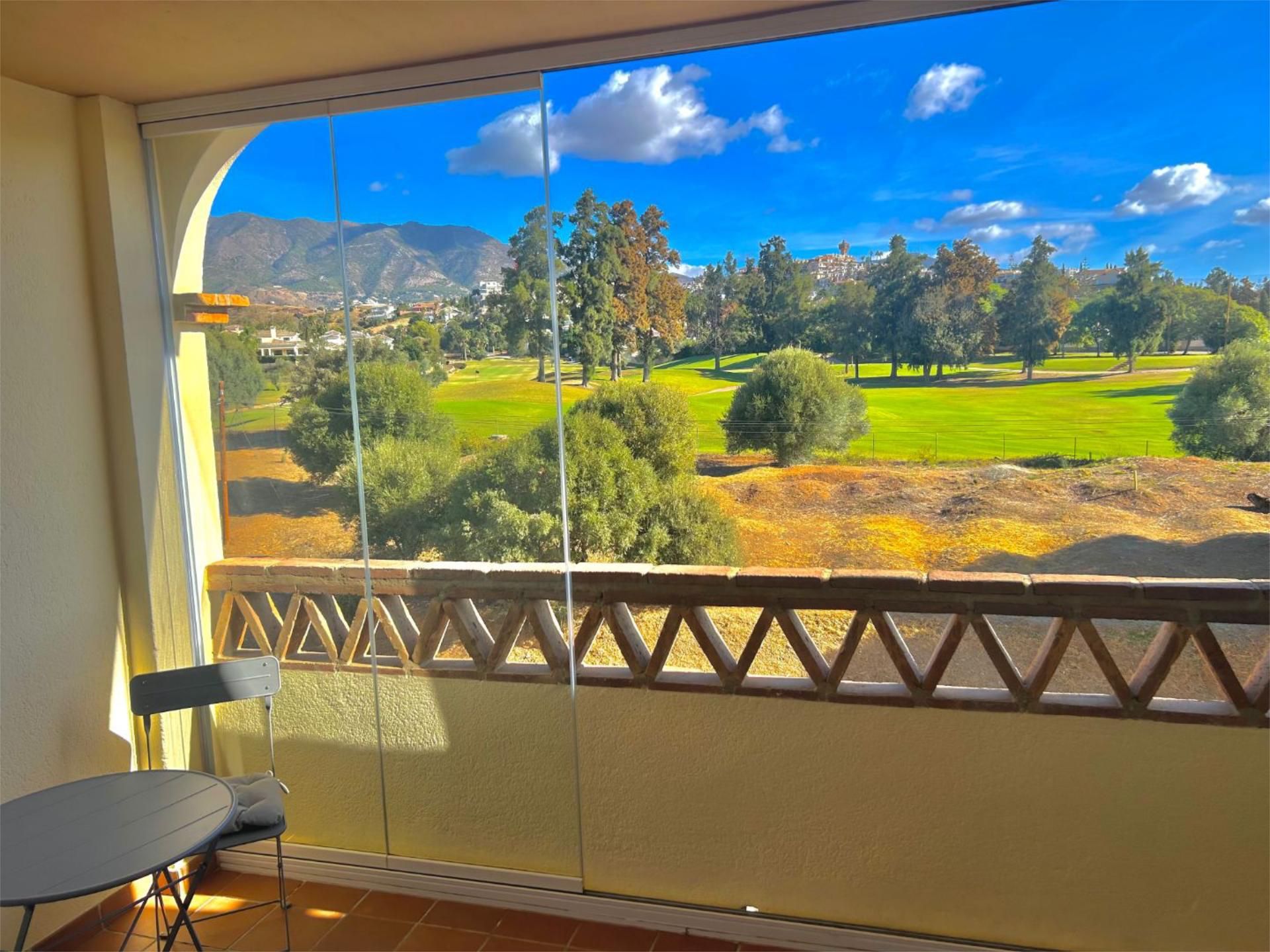 Exterior view of Flat to rent in Mijas  with Air Conditioner, Heating and Terrace