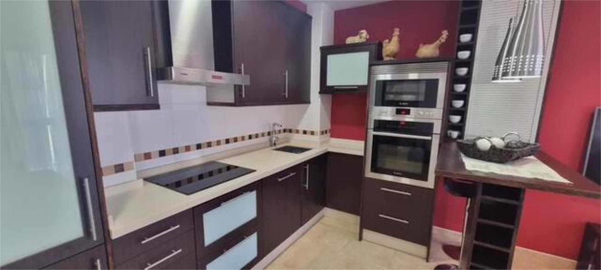 Cocina de Piso de alquiler en Miño con Calefacción, Terraza y Trastero