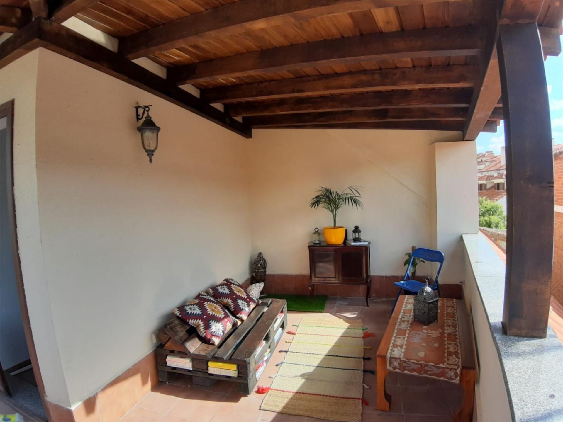 Terraza de Casa adosada de alquiler en Venturada