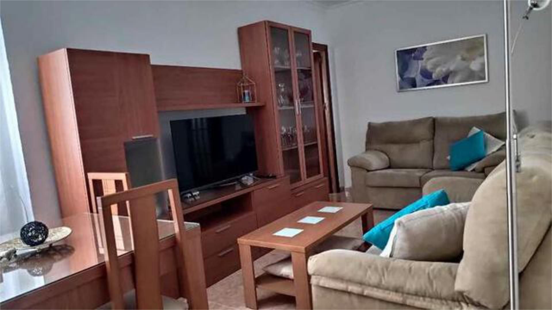 Pis de lloguer a Molino de la Vega Sala d'estar de Pis de lloguer en  Huelva Capital amb Calefacció i Moblat