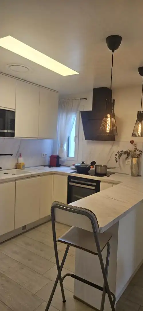 Kitchen of Flat for sale in Sevilla  with Air Conditioner, Heating and Private garden