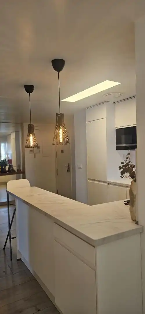 Kitchen of Flat for sale in Sevilla  with Air Conditioner, Heating and Private garden