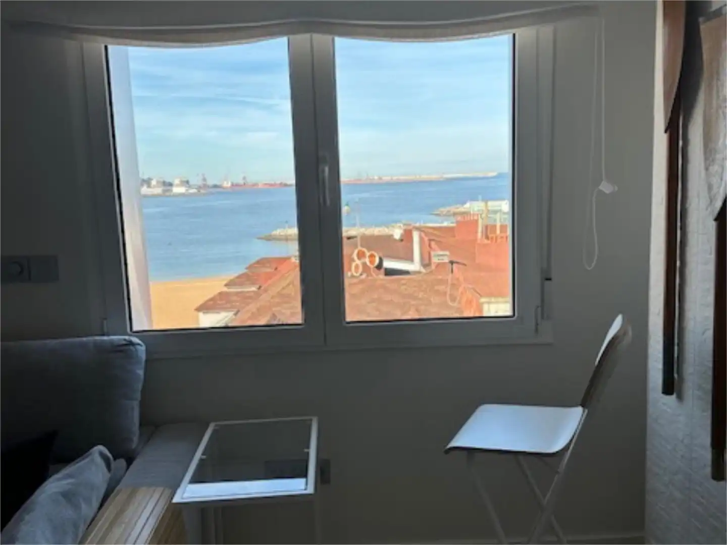 Bedroom of Flat for rent in Gijón 