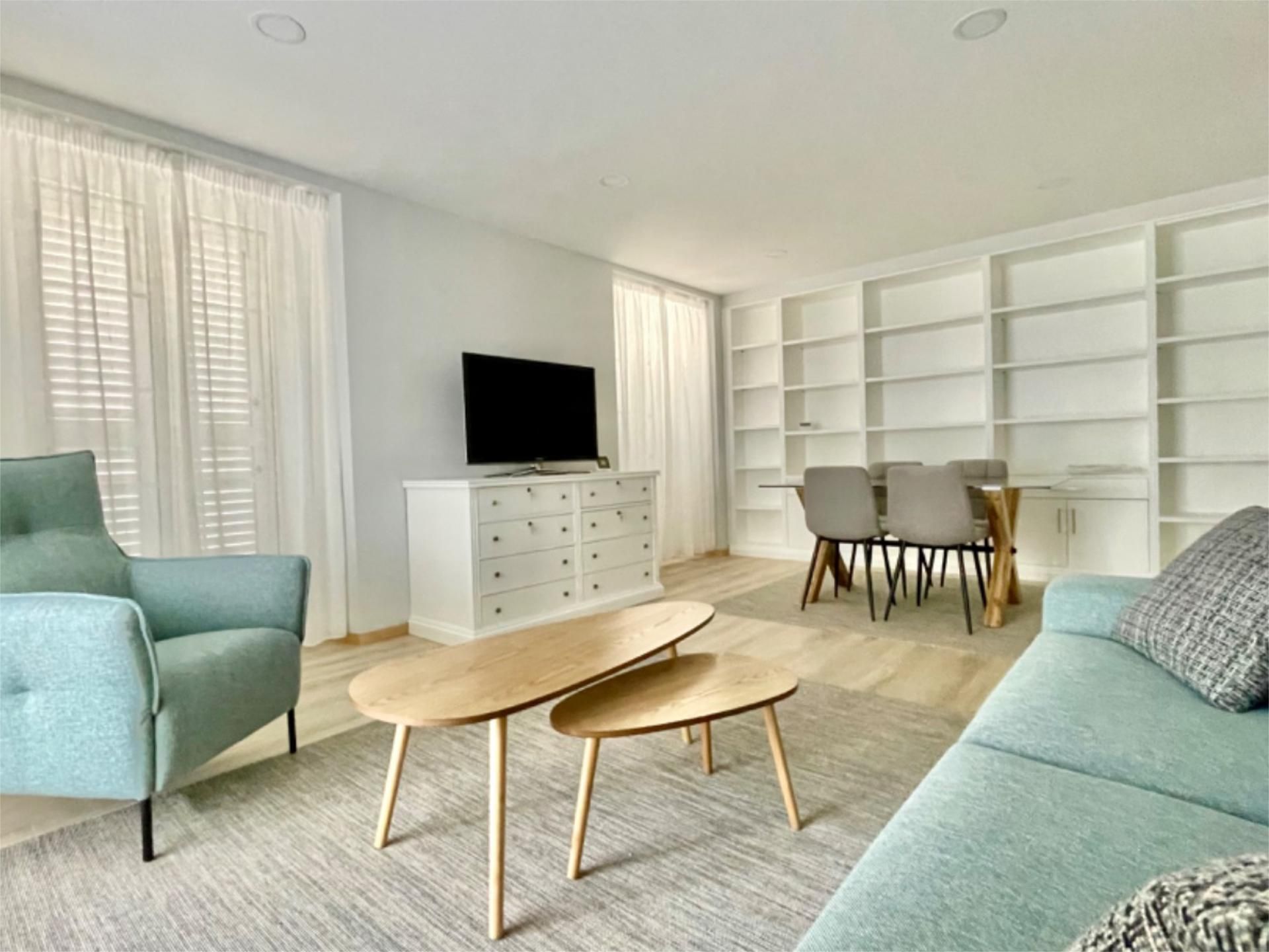 Living room of Flat to rent in Ferrol  with Terrace and Balcony