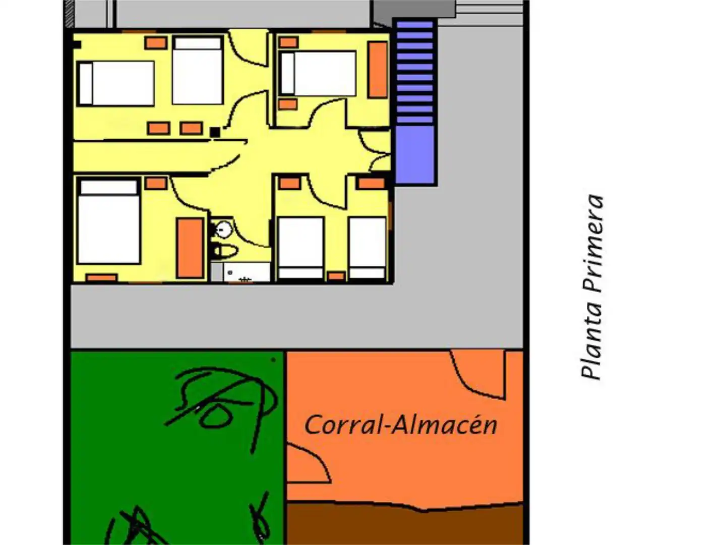 Einfamilien-Reihenhaus zum Verkauf in Carretera de Ladrillar, 32, Ladrillar Einfamilien-Reihenhaus zum Verkauf in Ladrillar mit Terrasse, Möbliert und Balkon