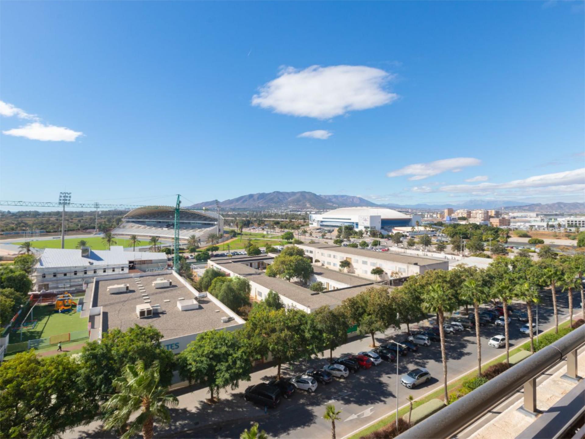 Exterior view of Flat for sale in Málaga Capital  with Air Conditioner, Terrace and Swimming Pool