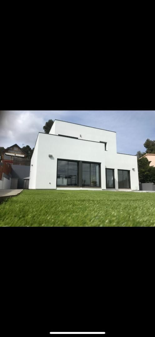 Exterior view of House or chalet for sale in Corbera de Llobregat  with Air Conditioner, Terrace and Swimming Pool