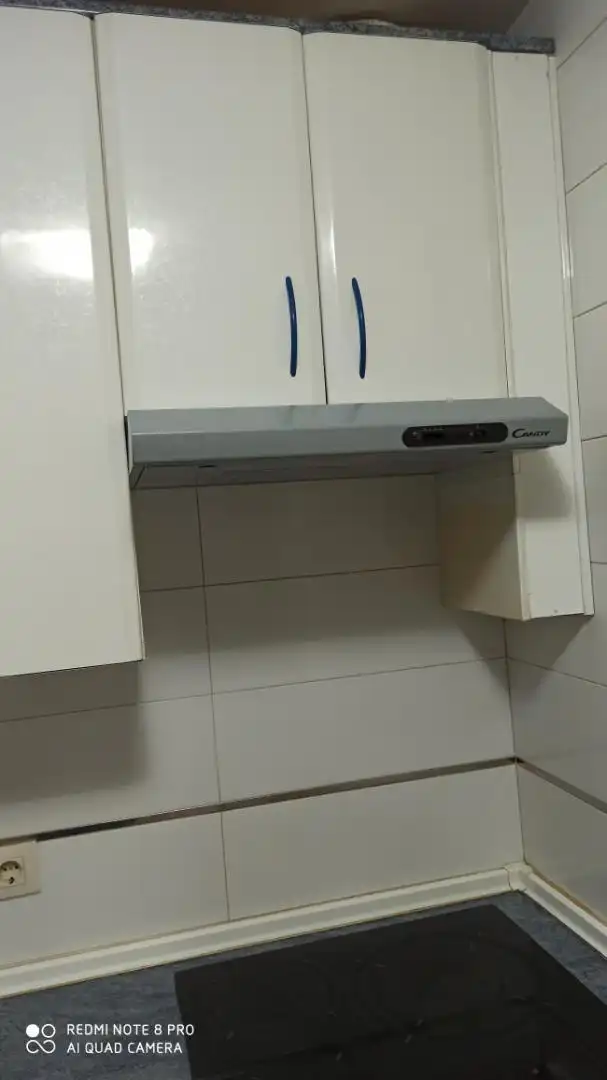 Kitchen of Flat for rent in  Madrid Capital  with Air Conditioner