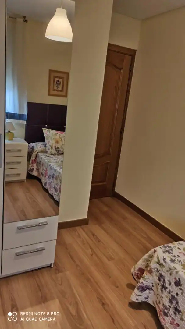 Bedroom of Flat for rent in  Madrid Capital  with Air Conditioner