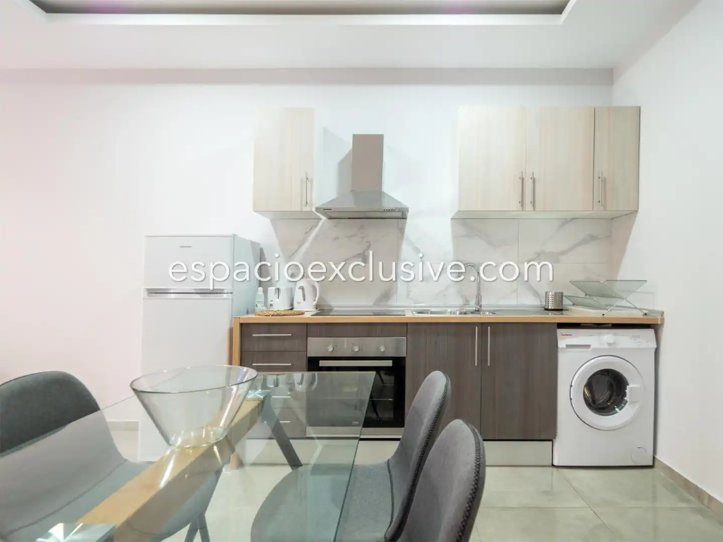 Flat for rent in Calle Clavel, 28, Los Árboles Kitchen of Flat for rent in Mijas with Air Conditioner, Furnished and Video intercom