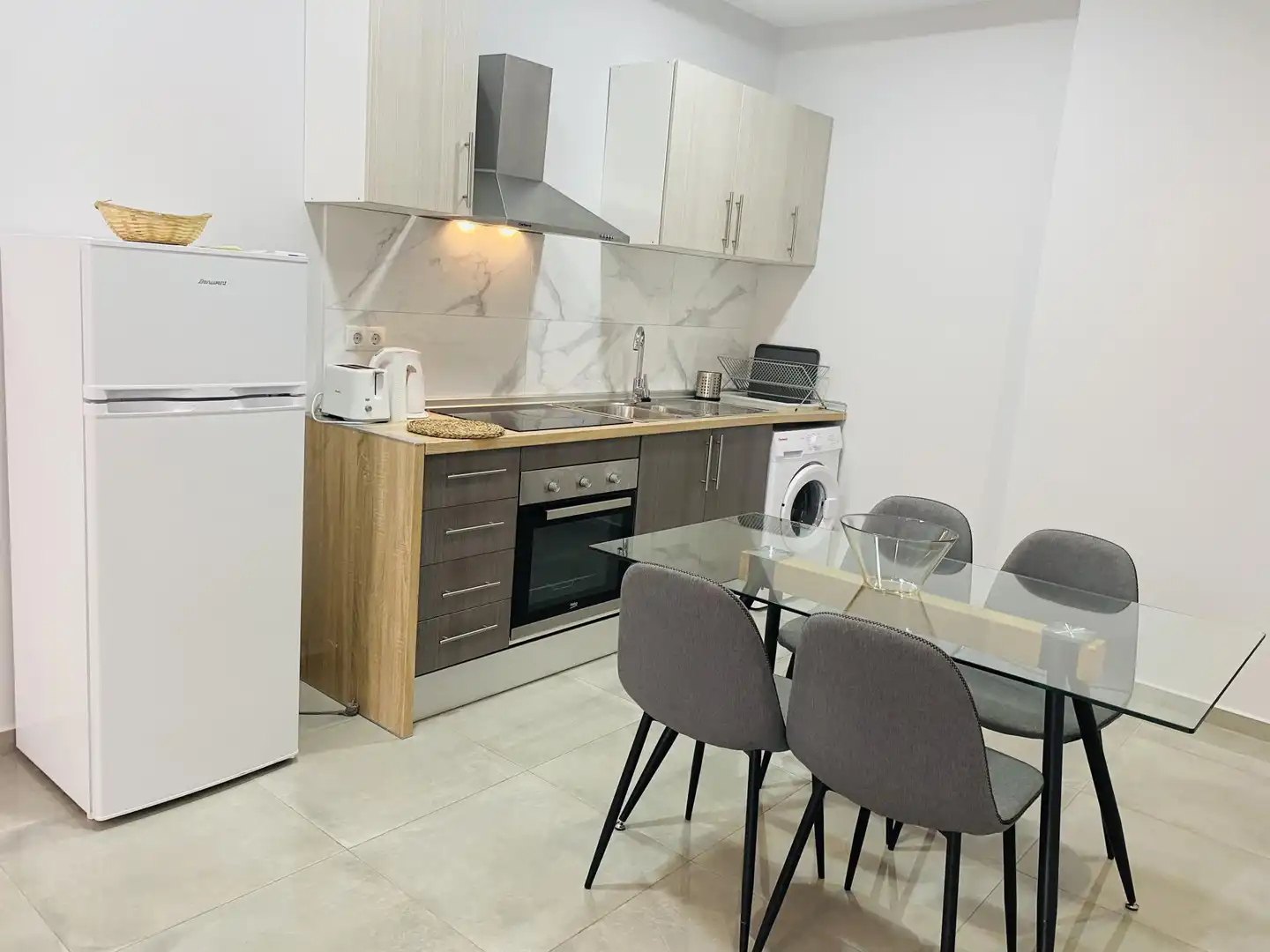 Flat for rent in Calle Clavel, 28, Los Árboles Kitchen of Flat for rent in Mijas with Air Conditioner, Furnished and Video intercom