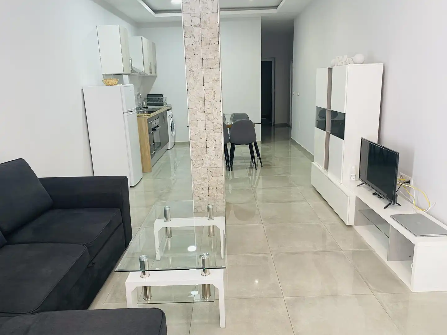 Flat for rent in Calle Clavel, 28, Los Árboles Living room of Flat for rent in Mijas with Air Conditioner, Furnished and Video intercom