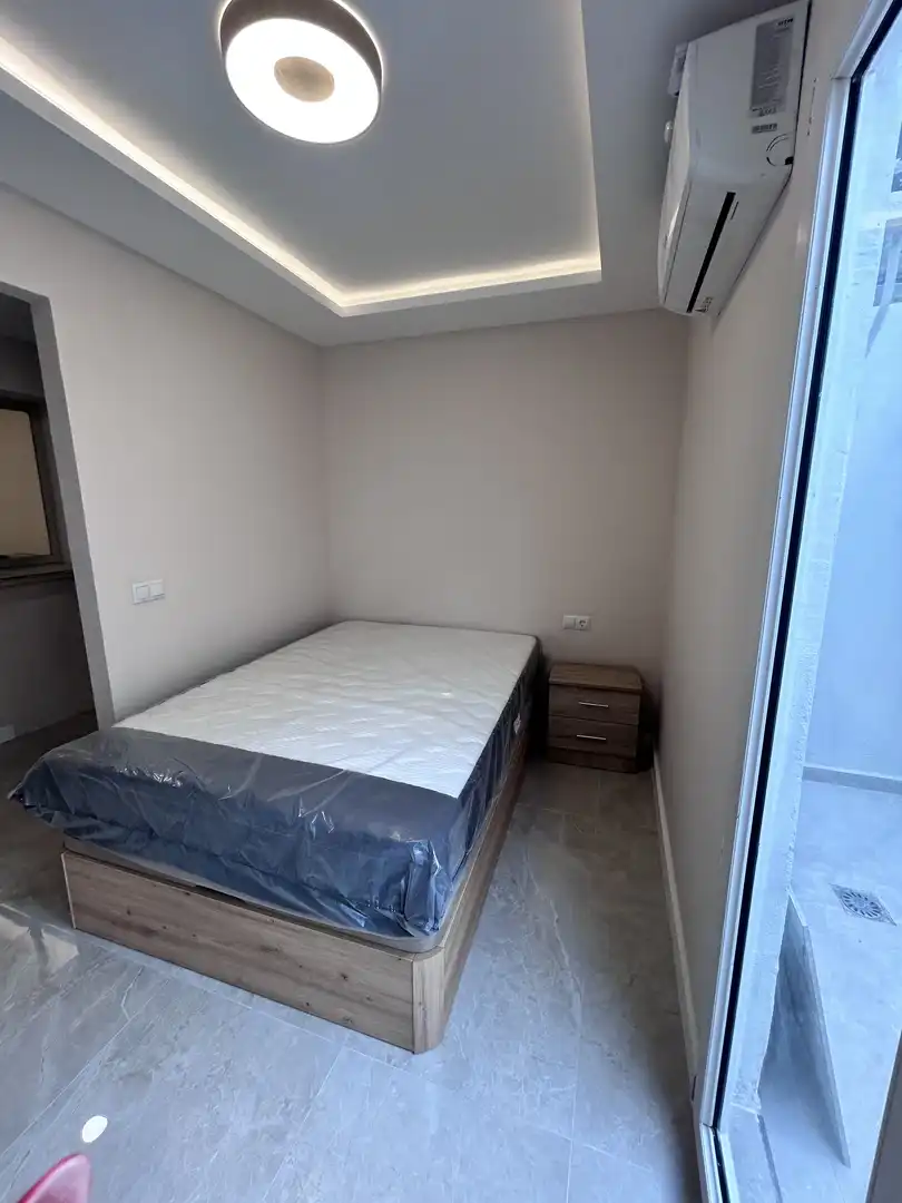 Bedroom of Flat for rent in Mijas  with Air Conditioner, Terrace and Furnished