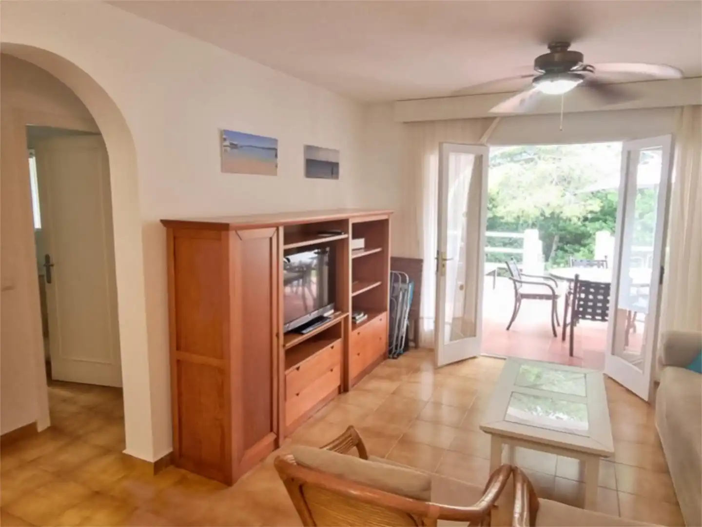 Living room of Flat for sale in Es Mercadal  with Air Conditioner, Heating and Private garden