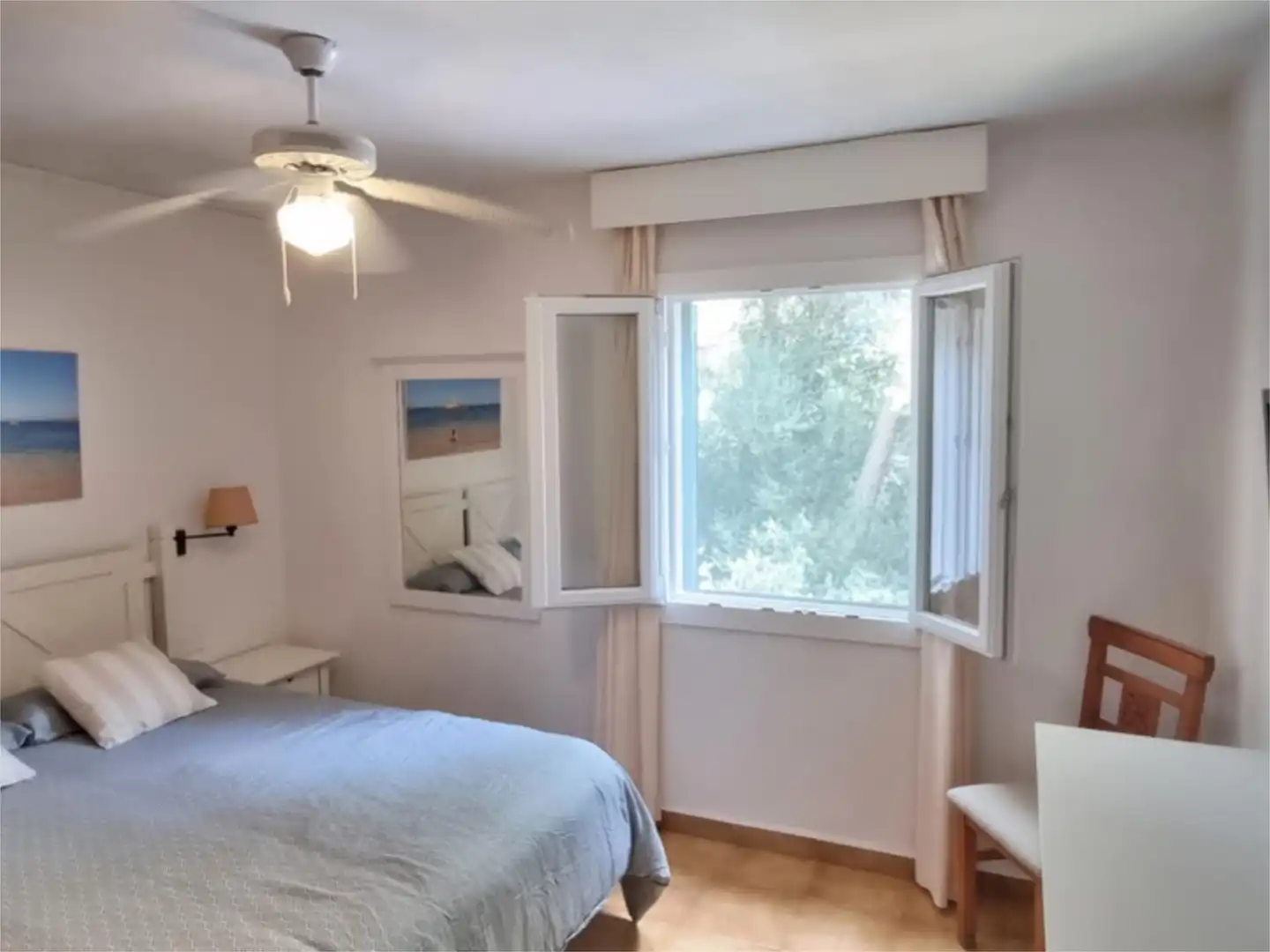 Bedroom of Flat for sale in Es Mercadal  with Air Conditioner, Heating and Private garden