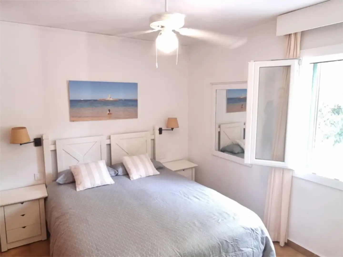 Bedroom of Flat for sale in Es Mercadal  with Air Conditioner, Heating and Private garden
