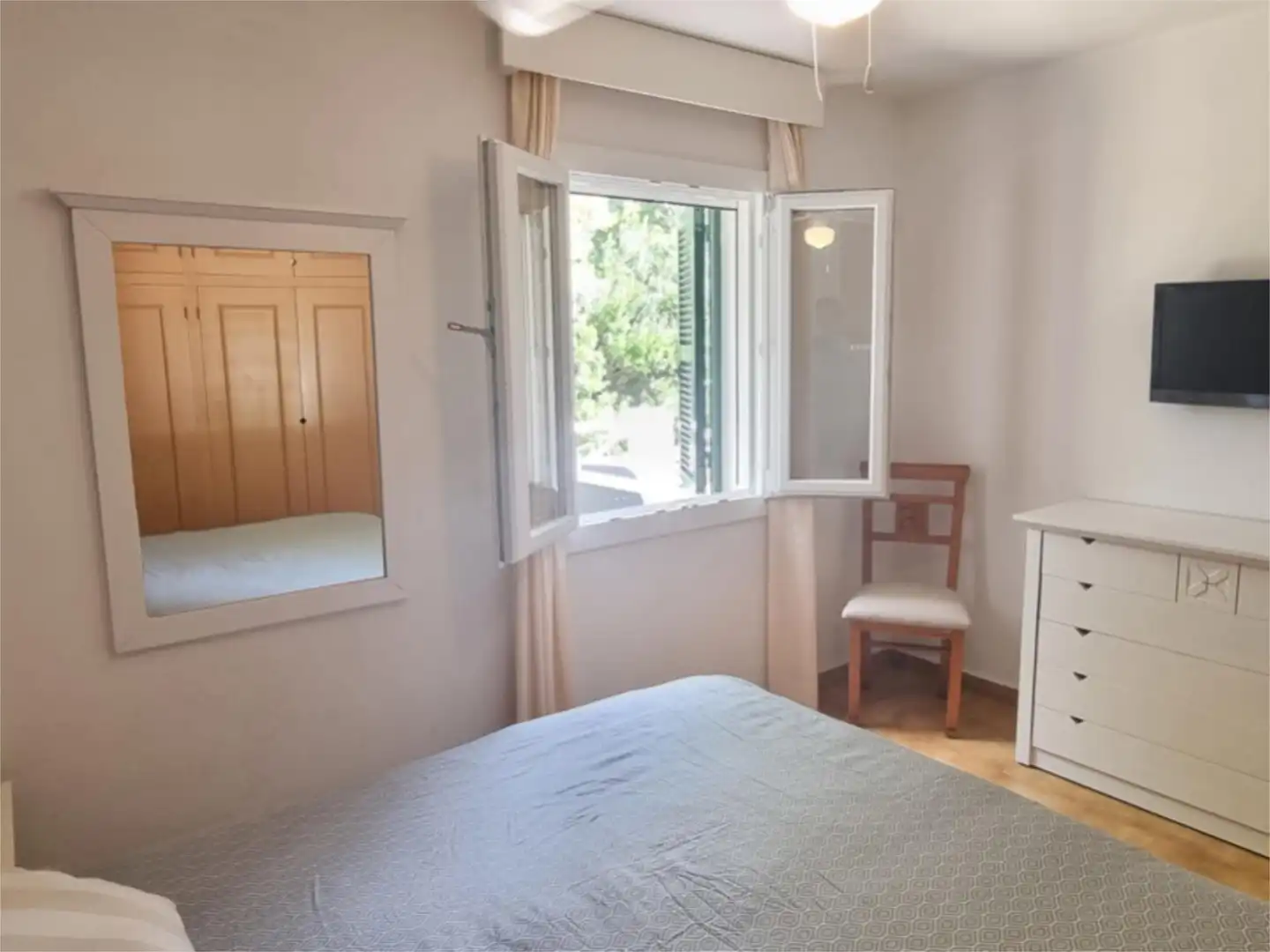 Bedroom of Flat for sale in Es Mercadal  with Air Conditioner, Heating and Private garden