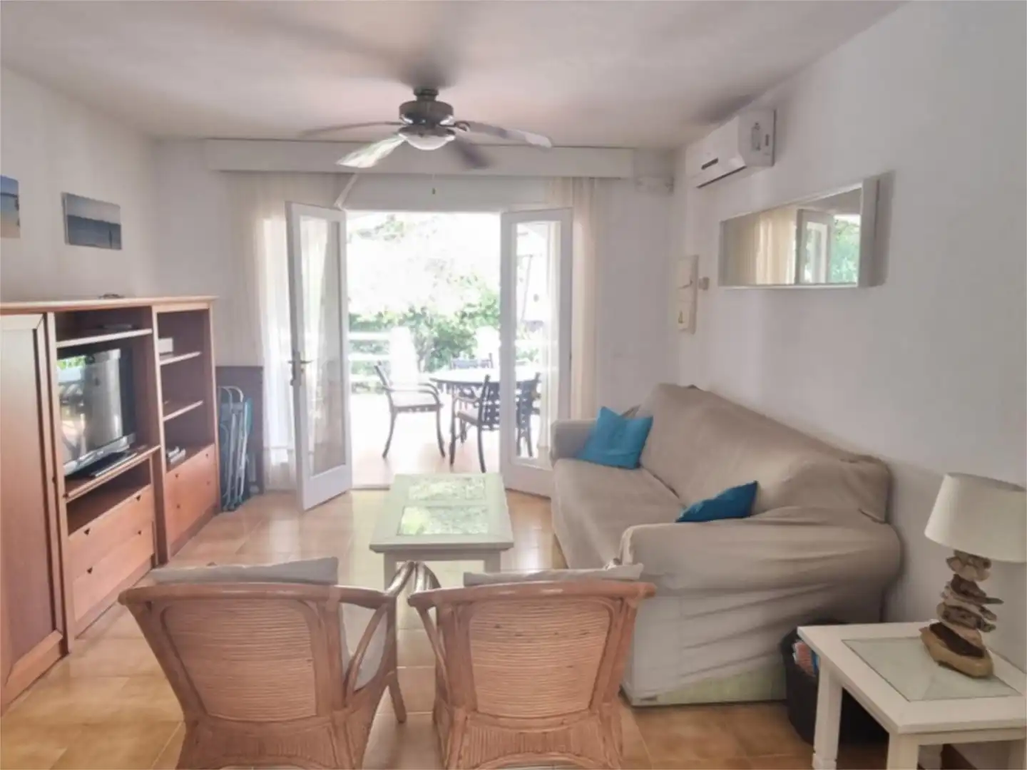 Living room of Flat for sale in Es Mercadal  with Air Conditioner, Heating and Private garden