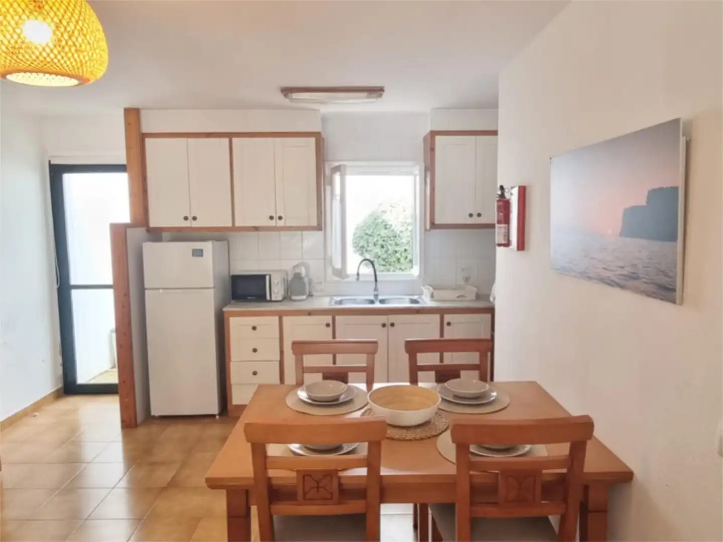 Kitchen of Flat for sale in Es Mercadal  with Air Conditioner, Heating and Private garden