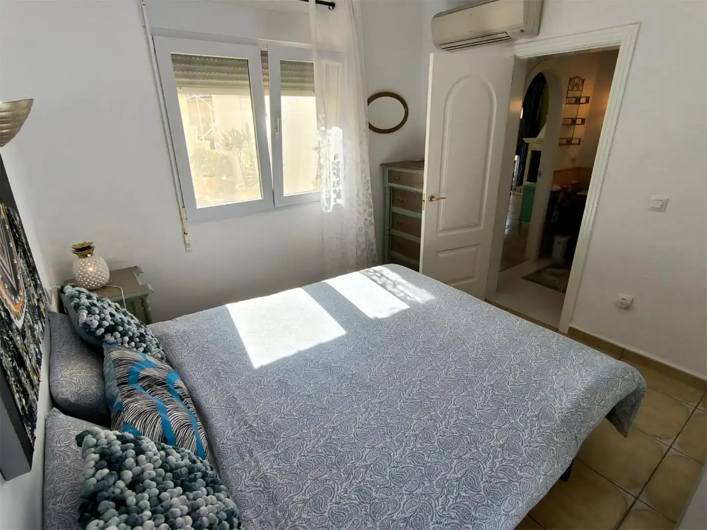 Bedroom of Detached homes for sale in  Zaragoza Capital  with Air Conditioner, Terrace and Swimming Pool