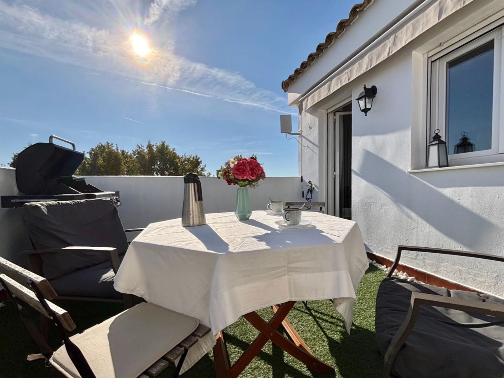 Terrassa de Casa adosada en venda en Sollana amb Aire condicionat, Terrassa i Traster