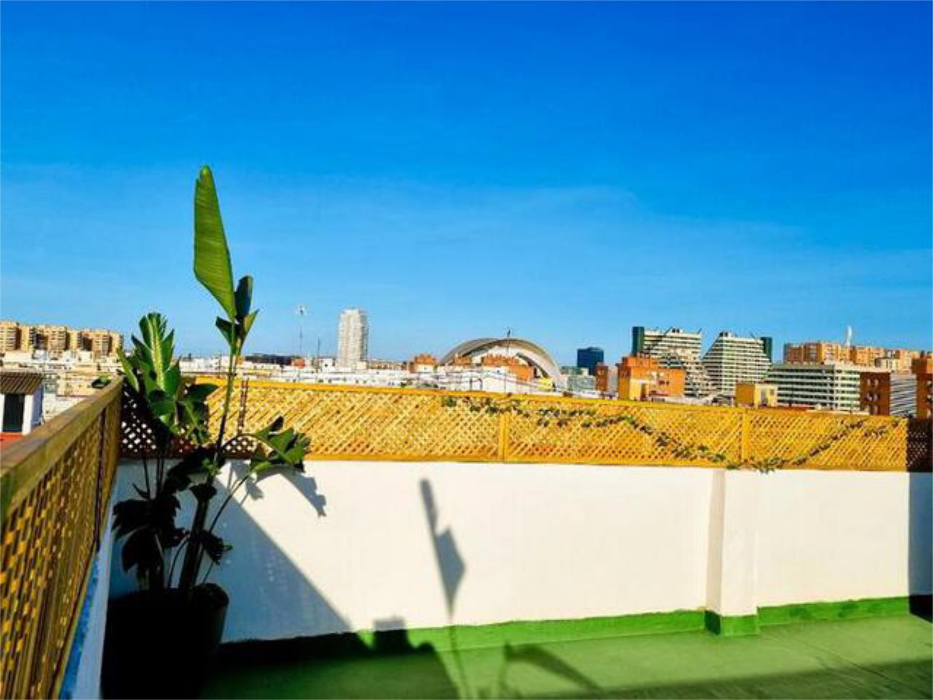 Terrassa de Àtic en venda en  Valencia Capital amb Calefacció, Terrassa i Traster