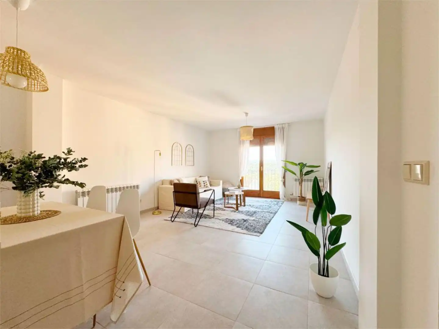Living room of Flat for sale in Benabarre  with Heating and Balcony