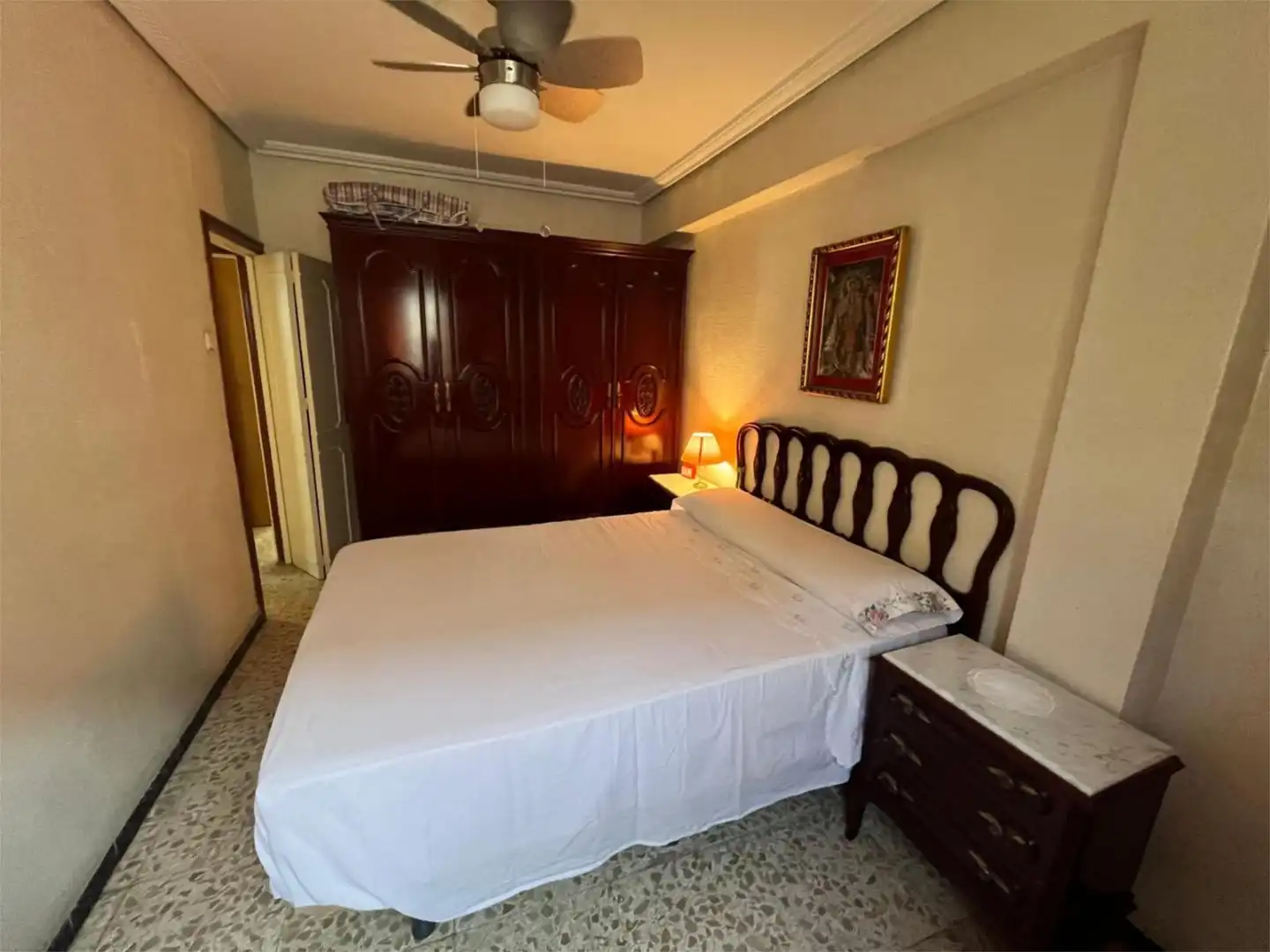Bedroom of Flat for sale in Sevilla  with Air Conditioner, Storage room and Furnished