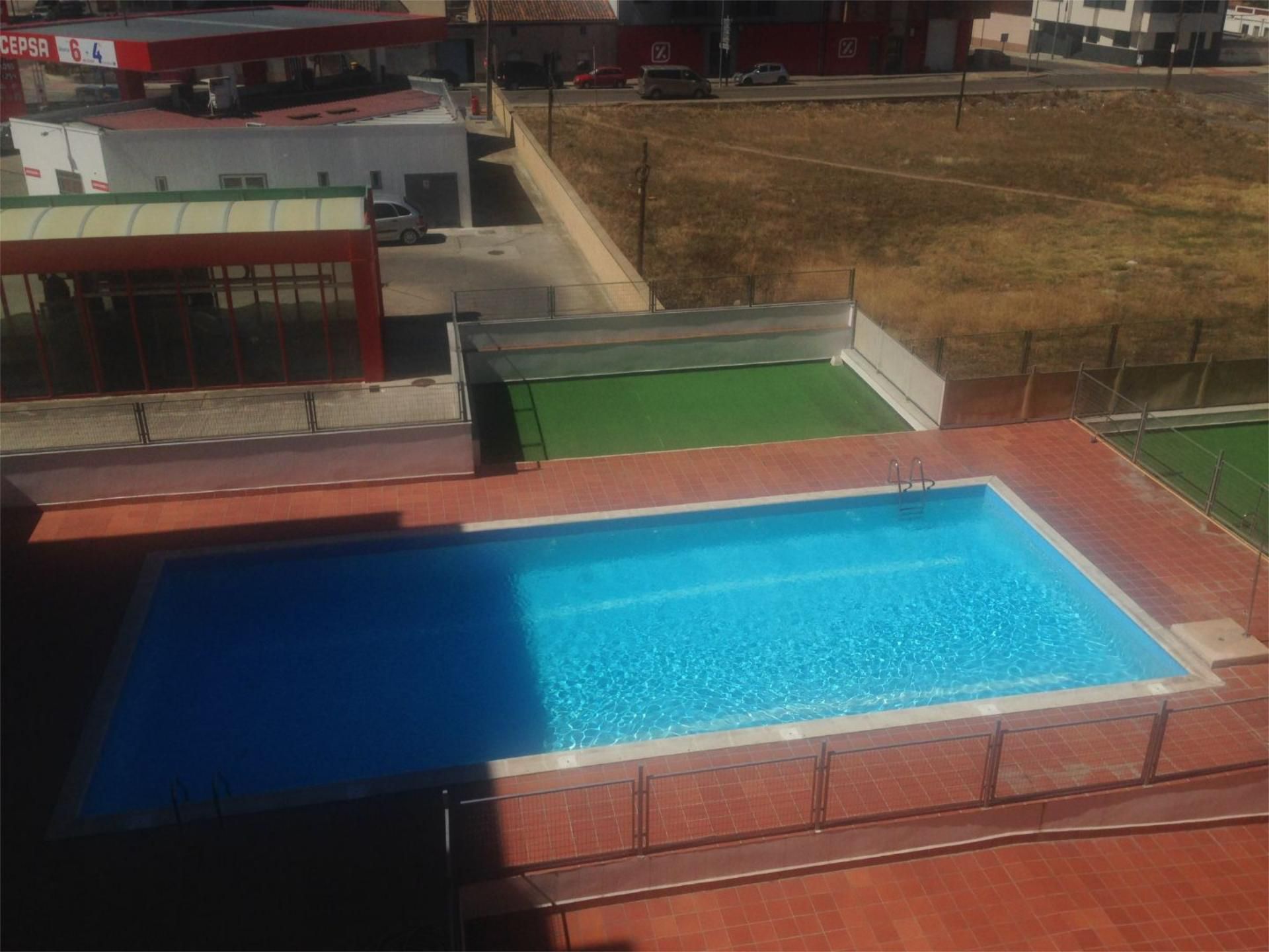 Swimming pool of Flat for sale in Zamora Capital   with Heating, Parquet flooring and Terrace
