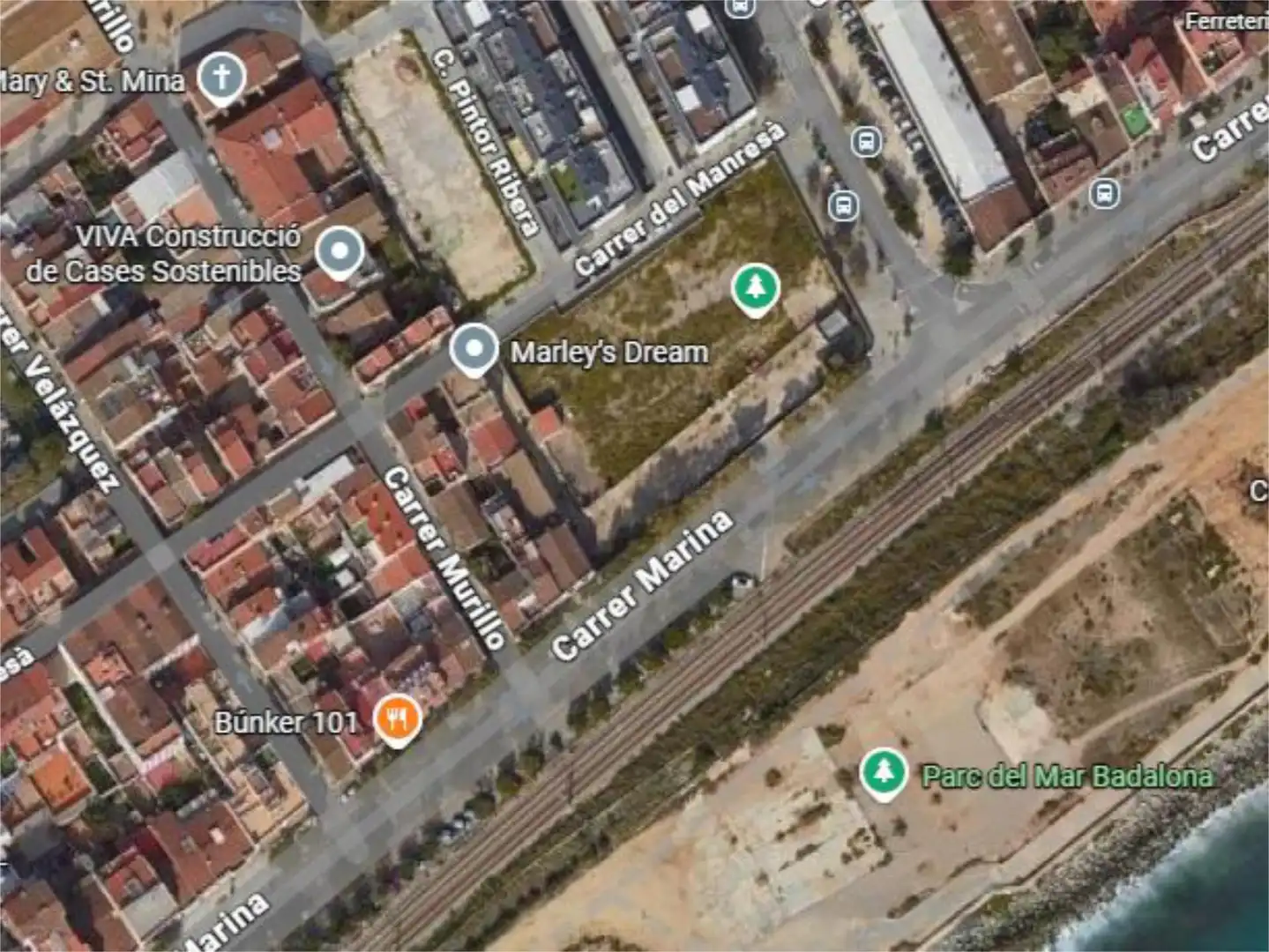 Wohnung zum Verkauf in Carrer Murillo, 16, Manresà Außenansicht von Wohnung zum Verkauf in Badalona mit Terrasse