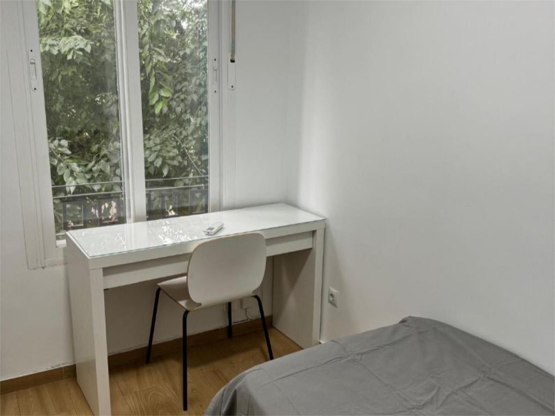 Bedroom of Flat to share in  Madrid Capital  with Air Conditioner and Furnished