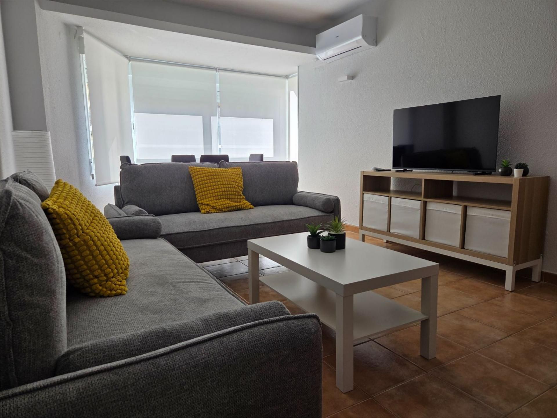 Sala d'estar de Pis de lloguer en  Valencia Capital