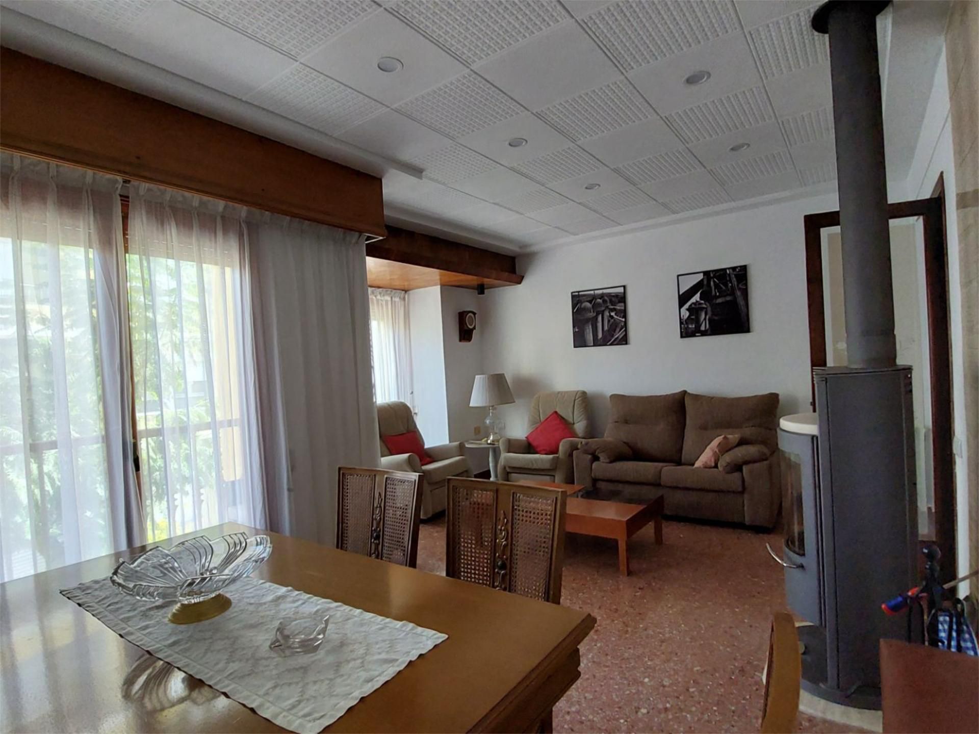 Living room of Flat to rent in Corbera  with Air Conditioner, Heating and Furnished