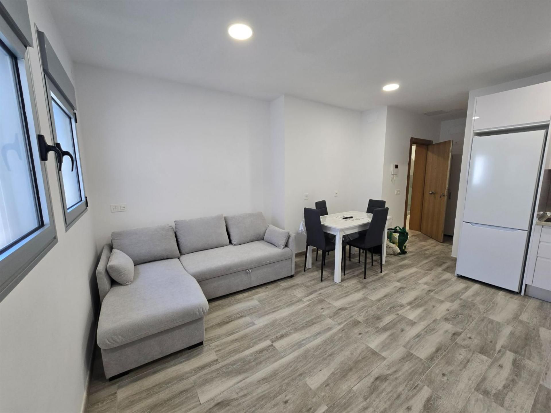 Sala d'estar de Pis de lloguer en Las Palmas de Gran Canaria amb Moblat i Videoporter