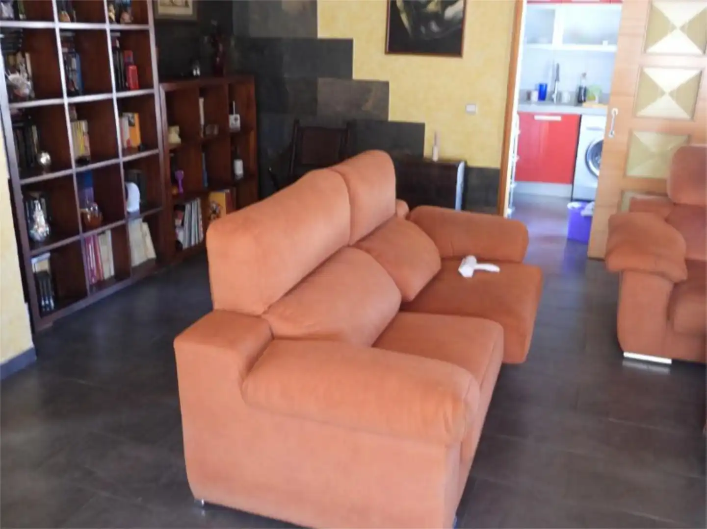 Living room of Flat for sale in Arroyomolinos (Madrid)  with Air Conditioner, Terrace and Swimming Pool