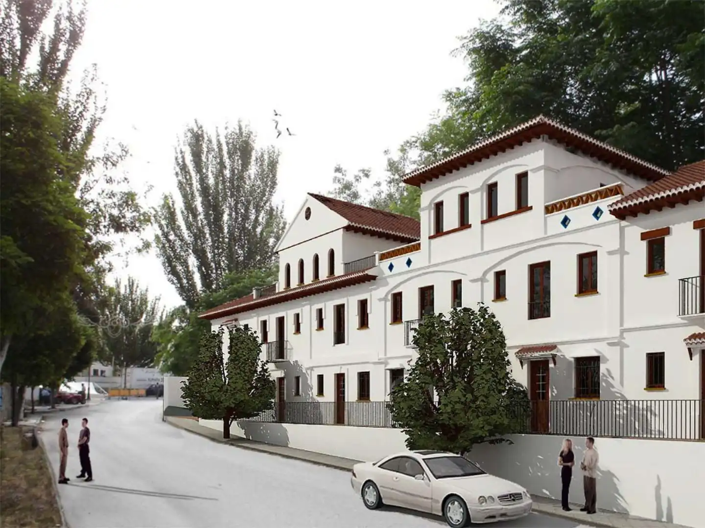 Casa adosada en venda a Carretera Colomera, Moclín Vista exterior de Casa adosada en venda en Moclín amb Aire condicionat, Calefacció i Jardí privat
