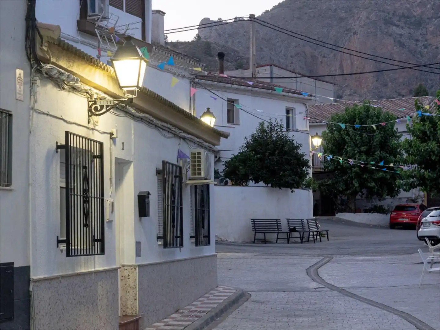 Casa adosada en venda a Carretera Colomera, Moclín Vista exterior de Casa adosada en venda en Moclín amb Aire condicionat, Calefacció i Jardí privat