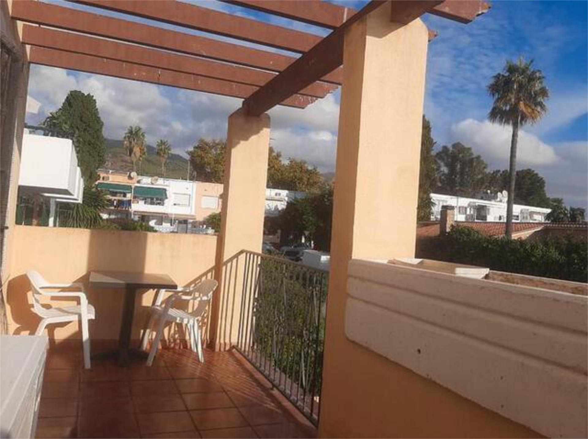 Terrassa de Apartament de lloguer en Benalmádena amb Calefacció, Terrassa i Traster