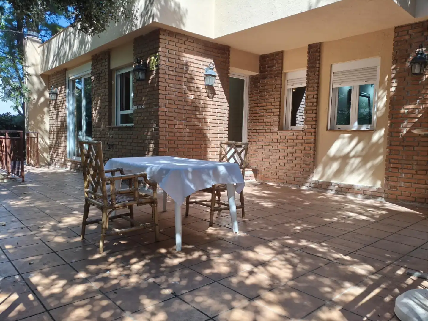 Terrassa de Casa o xalet en venda en Alpedrete amb Calefacció, Jardí privat i Terrassa